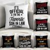 THE FAVORITE SONINLAW Cushion Cover Elegant Comfort Pillowcase Sofa Bed Doublesided Printed Invisible Zipper Home Decor