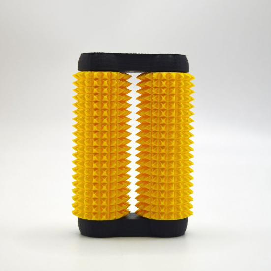 2Pcs 3D Printed Spiky Roller Fidget Toy Anxiety Stress Relief Kids Teens Adults Handheld Bumpy Rolling Massage Stick Portable