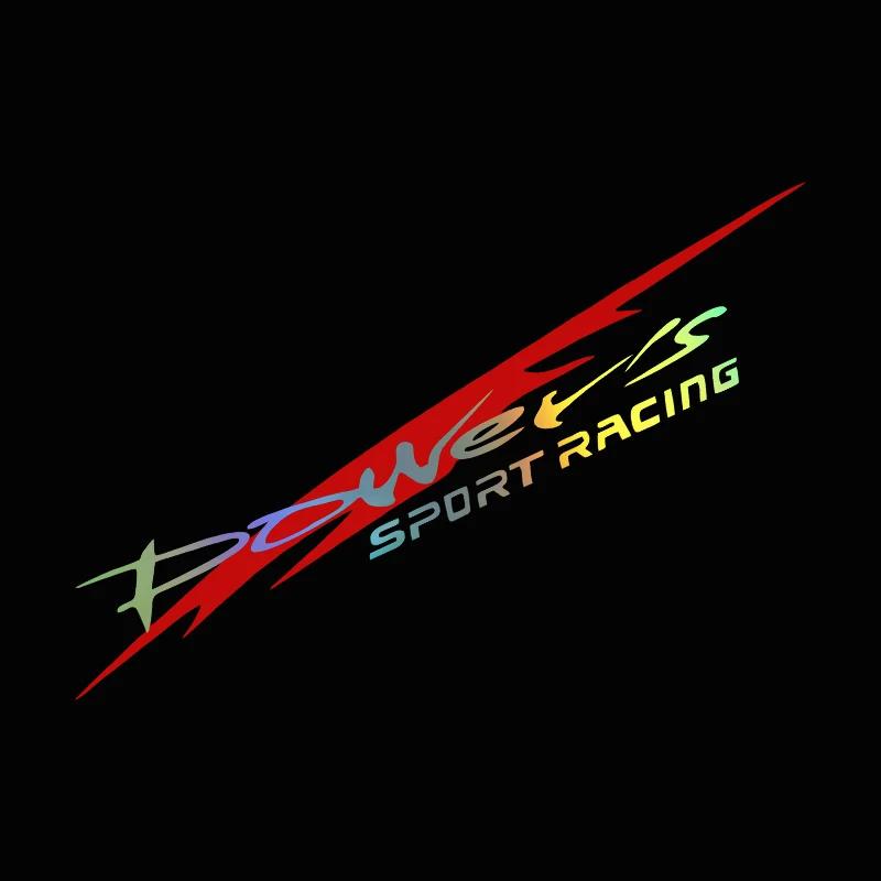 30X5.5CM Racing Development Car Sticker Stylish Power's Racing Development Sports Sticker Car Reflective Waterproof Decal