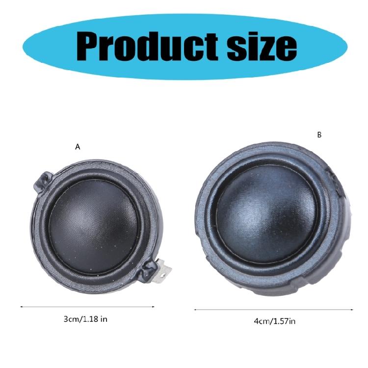 Superior Sound Tweeters 4Ohm High Pitched Speakers with Heat Dissipation for DIYer Projects Detailed Sound Reproduction