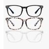 Portable Blue Light Blocking Reading Glasses Black Leopard Presbyopic Eyeglasses Men Women Anti Blue Ray Office Computer Goggles