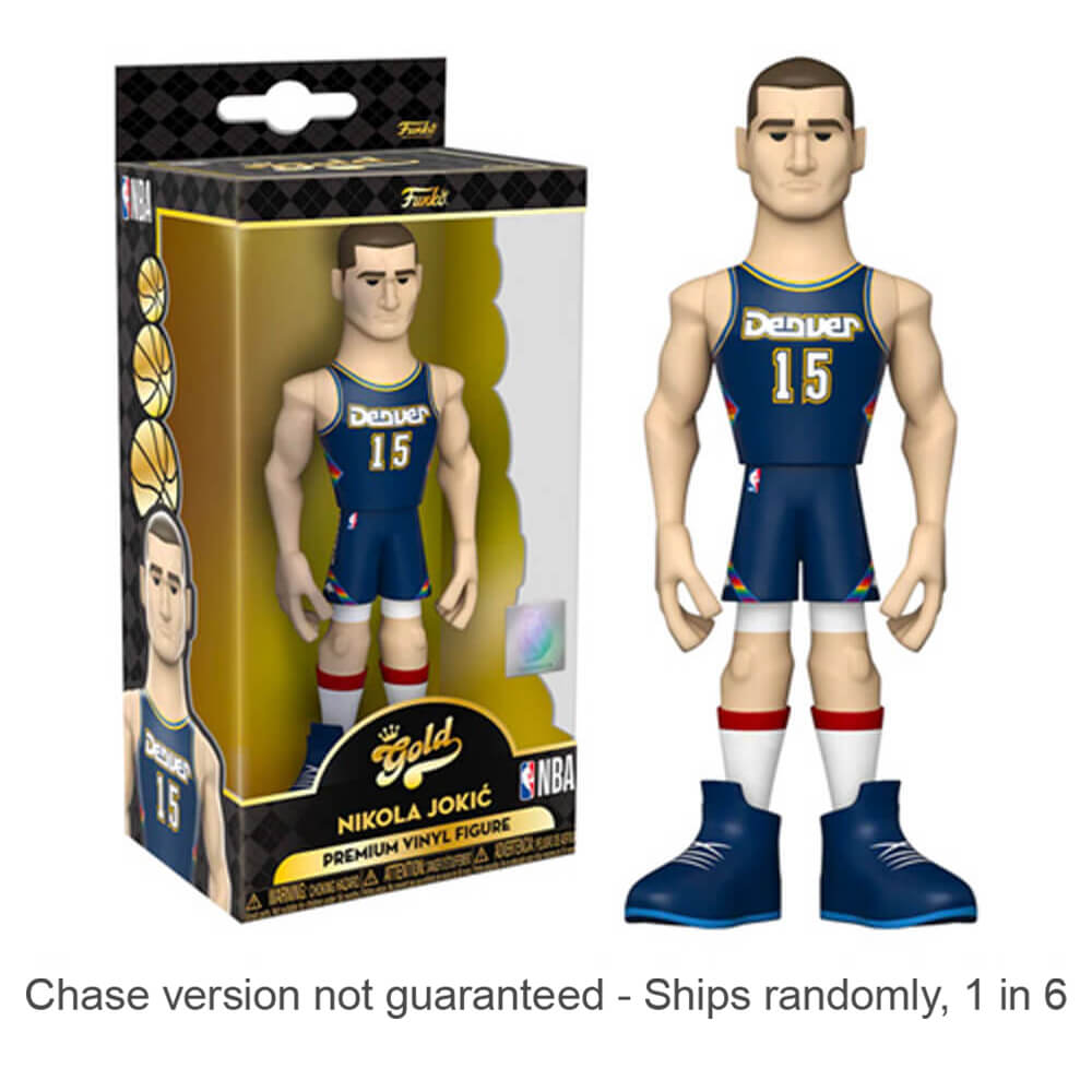 

НБА Никола Йокич Away Uni 5 Винил Золото Чейз Корабли 1 в 6