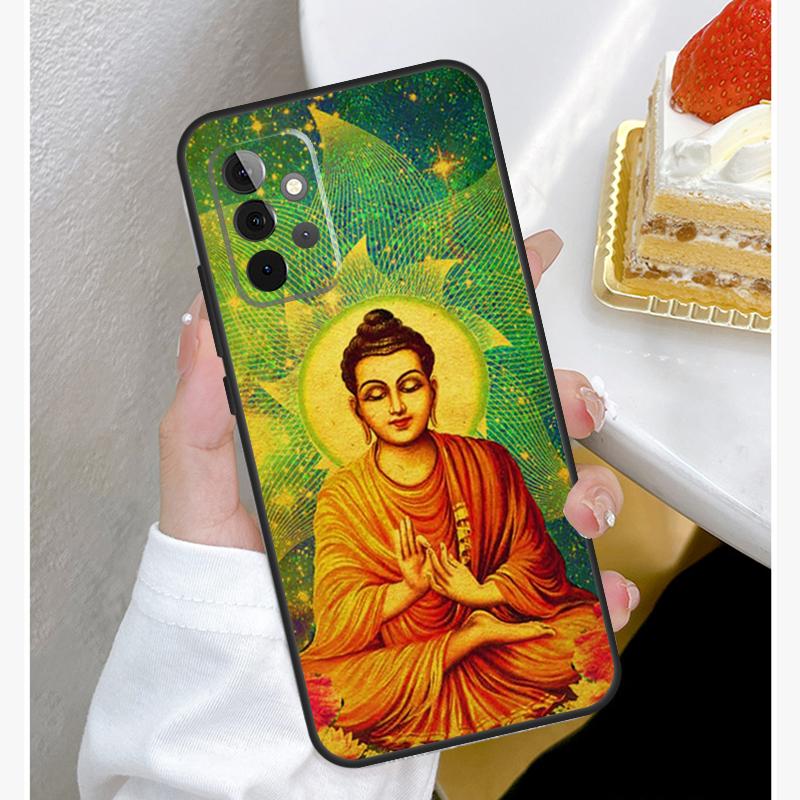 Shakyamuni Buddha Case For Samsung Galaxy A55 A35 A15 A14 A34 A54 A73 A53 A33 A23 A13 A12 A32 A52 A51 Cover
