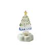Miniature Christmas Tree Ornament Handcrafted Glass Sculpture  Living Room Decoration