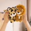 Simulation Standing Posture Forest Animal Doll Leopard Lion Plush Toy Zoo Tiger Doll
