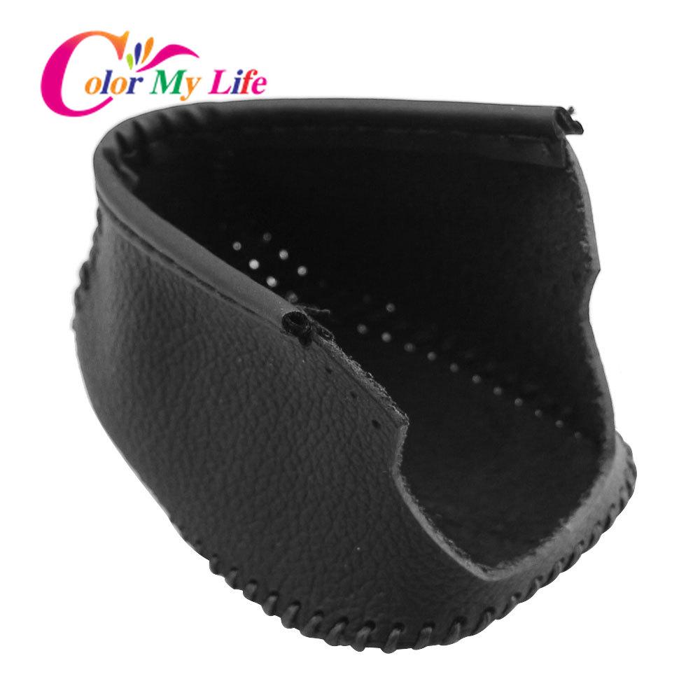 Color My Life Leather Car Gear Shift Collars for Infiniti QX50 QX70 QX80 EX FX35 37 G37 Gear Head Shift Knob Protection