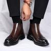 Pantofi din piele de culoare solidă pentru bărbați Brogues Primăvară Toamnă Pantofi de rochie pentru bărbați de designer nou Mocasini casual britanici la modă Bărbați
