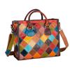 Genuine Leather Women's Bag A Single-shoulder Hand-held Tote Bag for Ladies