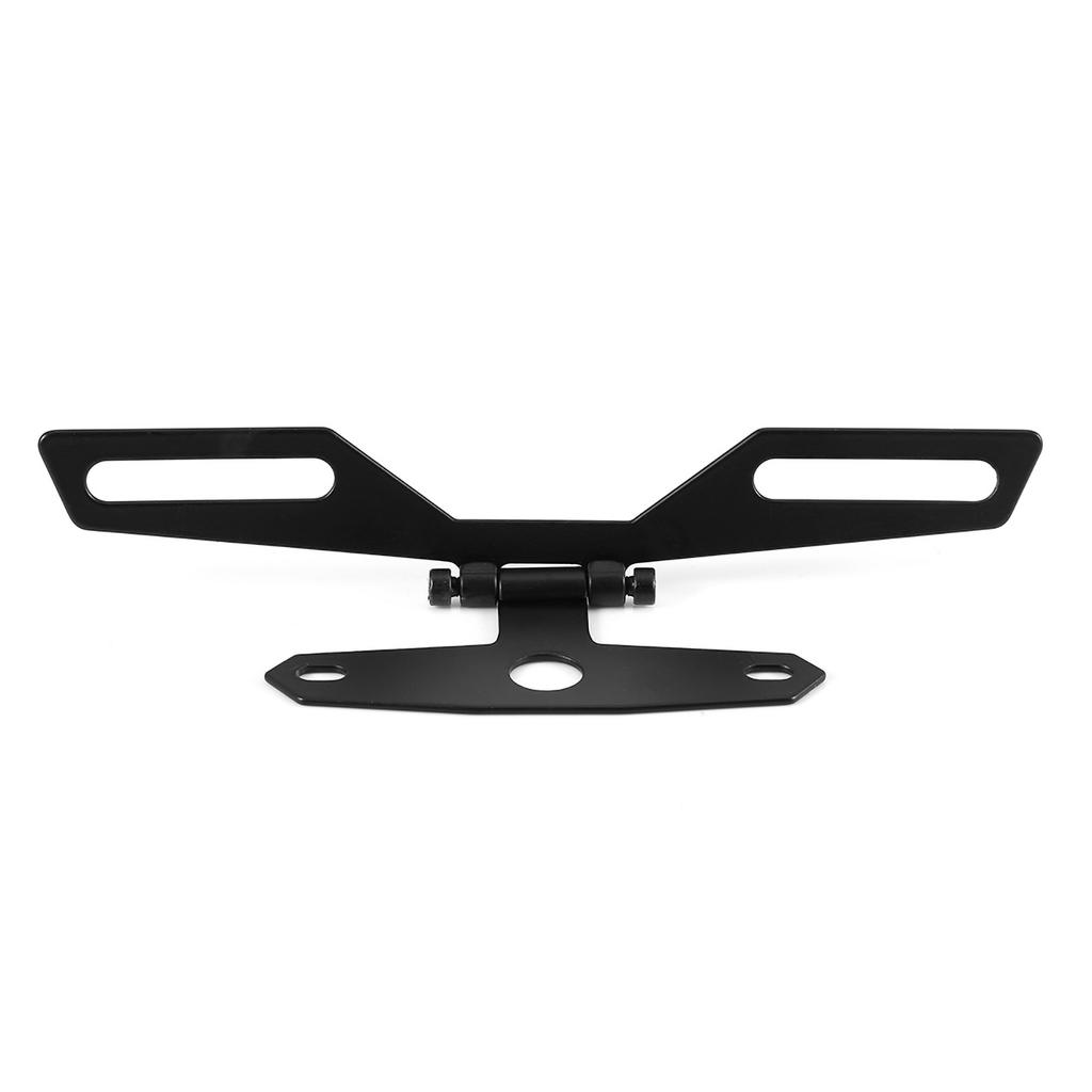 Folding License Plate Tail Light Holder Rear Bracket Mount For Motorcycle ATV