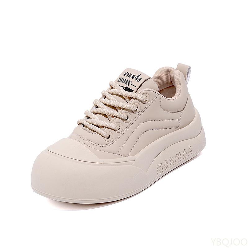 Fashion Women's Thick Soled Shoes New Spring Autumn Simple Comfortable Versatile Sports Shoes Daily Commuting Casual Women's Shoes