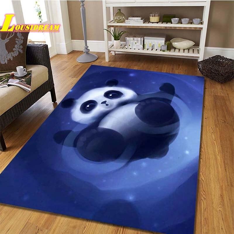 Panda Carpet Cute Animal Carpet Kids Carpet Living Room Bedroom Home Decor Carpet Floor Mats Door Mats Photography Props Gifts