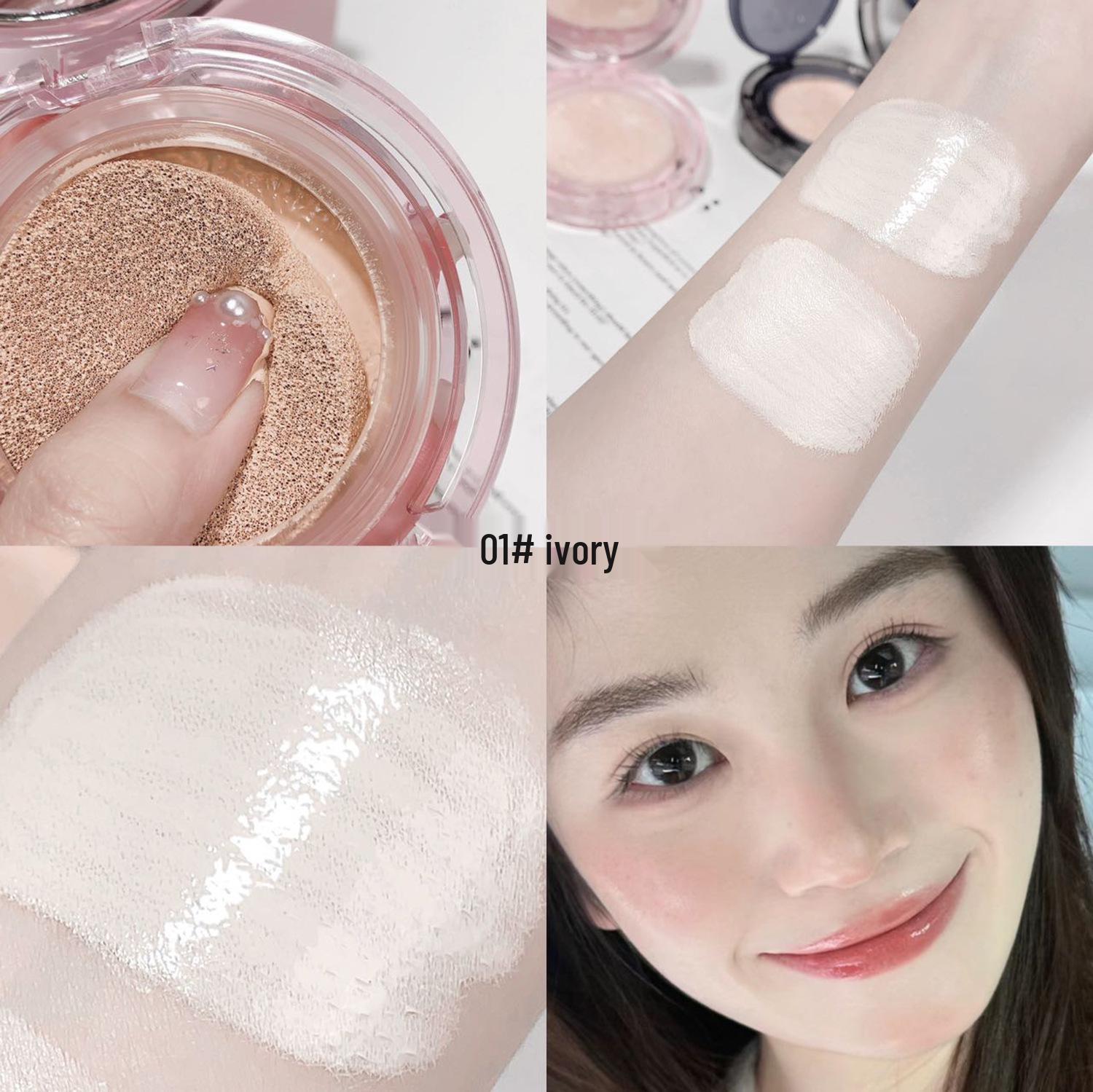 Gegebear Refreshing & Moisturizing Long-Lasting Matte Nude Concealer for Students