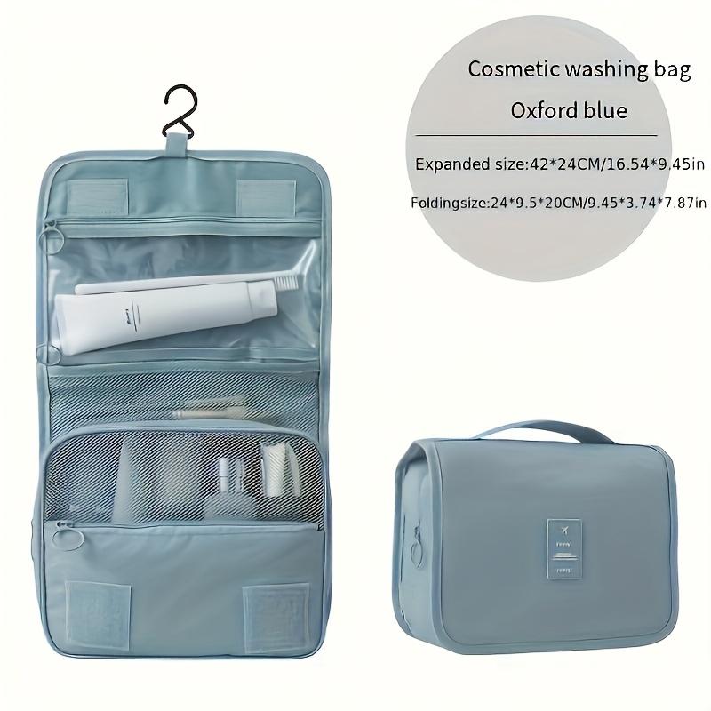 Large Capacity Makeup Bag for Women with a Hook, Portable Travel Organizer. Gift for Dad on Father'S Day