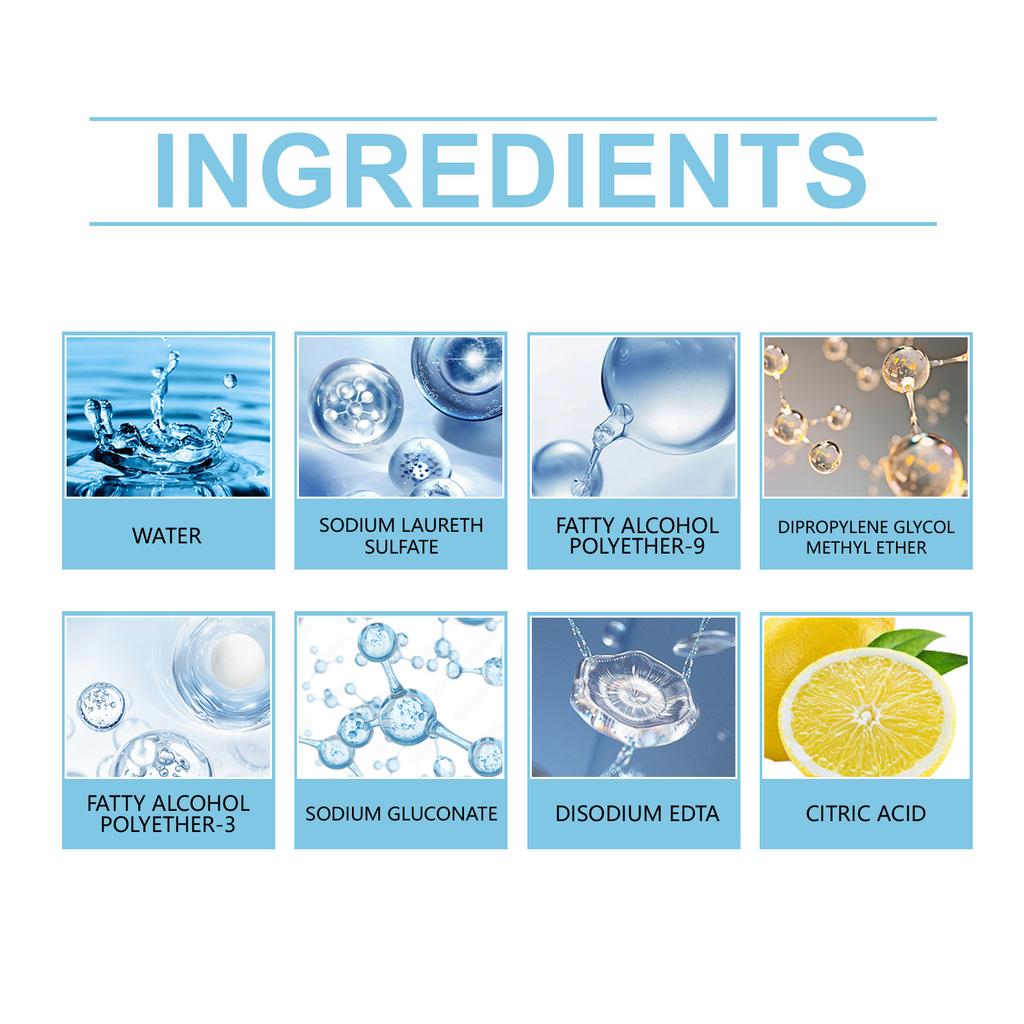 Multipurpose All-Purpose Cleaner Gentle Cleaning Spray for Kitchen Bathroom Floor Home Cleaning