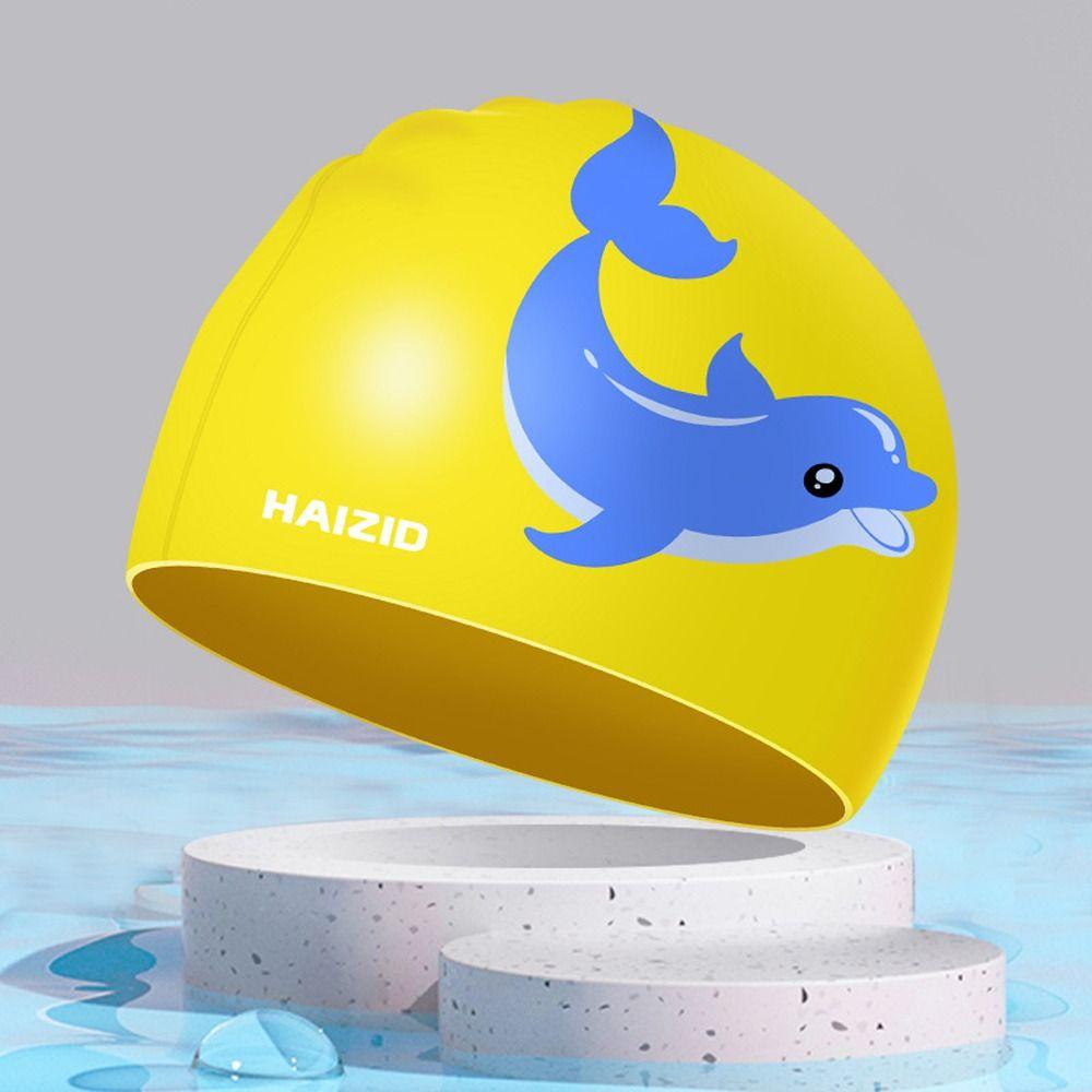 Silicone Diving Cap Waterproof Bathing Cap Photography Props Swimming Cap Swim Pool
