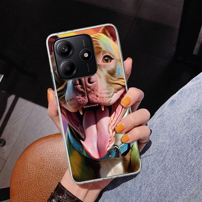 Pit Bull Pet Dog Pitbull Phnoe Case for Phnoe Case for Xiaomi Redmi Note 15 14 14S 13 Pro Plus 12 12S 11S 11E 10S 10 11T 5G Uniq