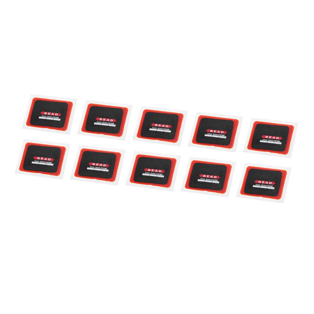 20PCS Tire Repair Patch 55x75mm Thickened Rubber Vehicle Puncture Repair Patch for Cycles