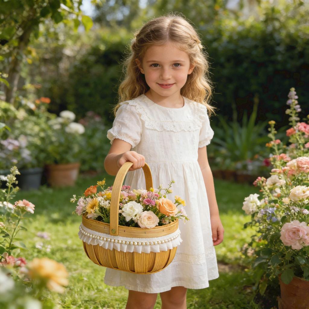 Handmade Rattan Woven Shopping Basket, Bath Basket, Outdoor Picnic Basket, Vegetable Shopping And Picking Old-fashioned Vegetable Basket.