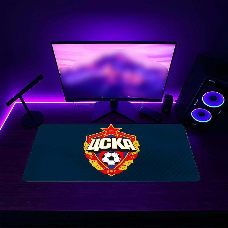 CSKA Moscow (86) Mouse pad with a non slip rubber base suitable for home offices and an ideal gift for gamers