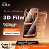 TORRAS Best-Selling 1 Million | 3D Curved Edge Tempered Glass Screen Protector for IPhone 17 Pro Max, 0.23mm Full Coverage HD CleDust-Free Installatio