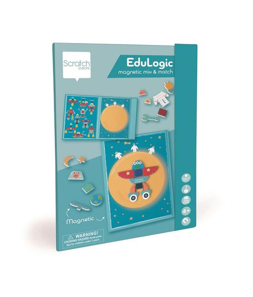 Magnetic Shapes and Colors In Puzzles In Space
