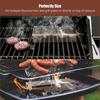 Udící box na dřevěné štěpky Nerezové příslušenství ke grilování Bbq Grilování se nebude deformovat na plynovém grilu nebo grilu na dřevěné uhlí