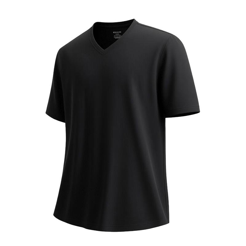 Hodo Men's V-Neck Cotton Blend Short Sleeve T-Shirt