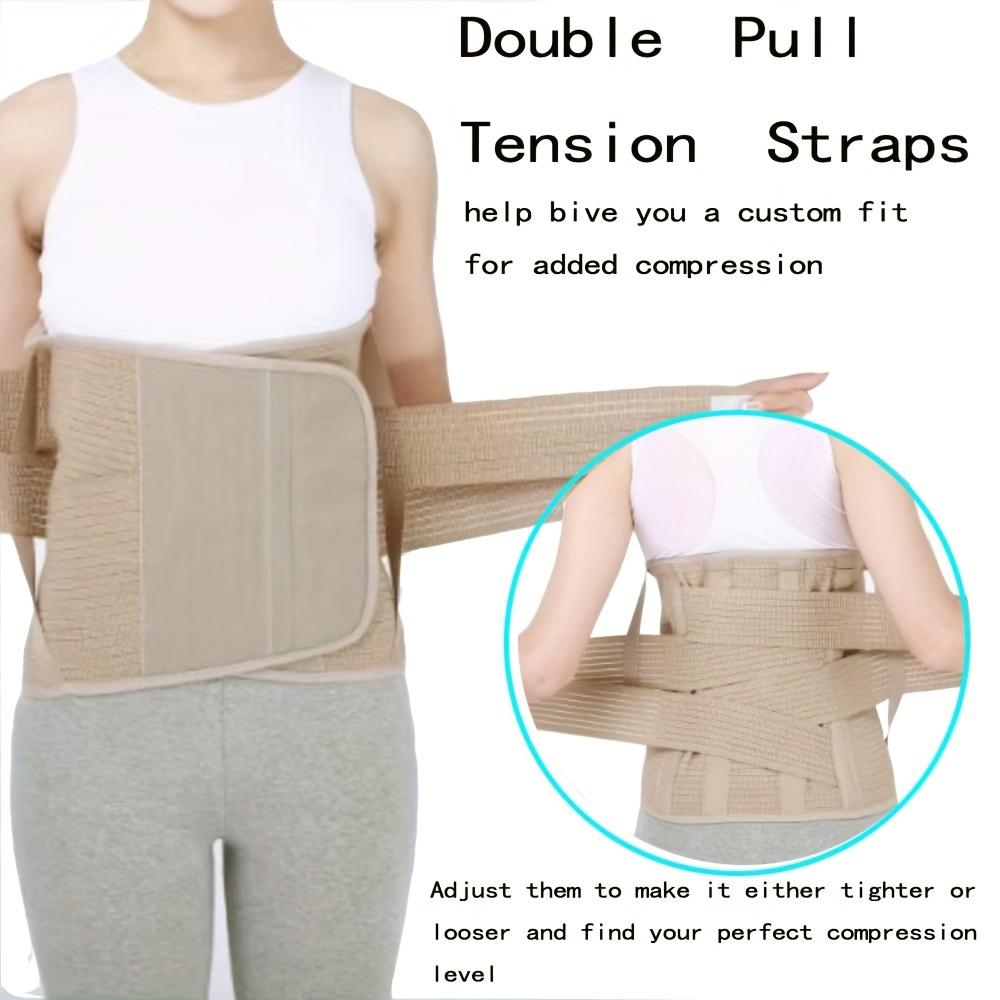 Back Brace For Men With 4 Stays Support Sciatica Herniated Disc Scoliosis Pain Relief Lower Back Support Belt