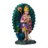 Figura Decorativa Palani Murugan Dios Hindú Ídolo Kumaraswamy Estatua Decorativa Figurilla para Decoración del Hogar Regalos, Polimarble