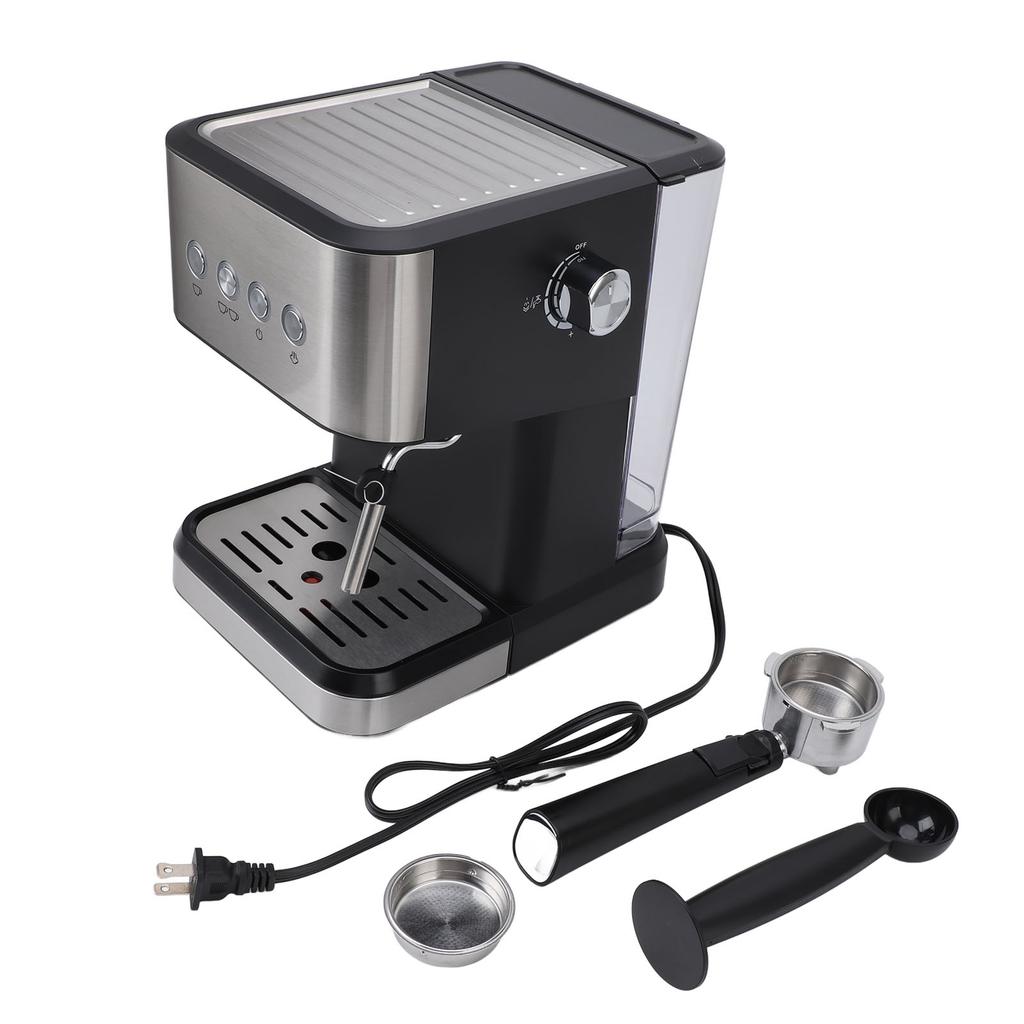 Semi Automatic Coffee Machine Professional 20Bar 1.5L Water Tank Fast Preheating High Temperature