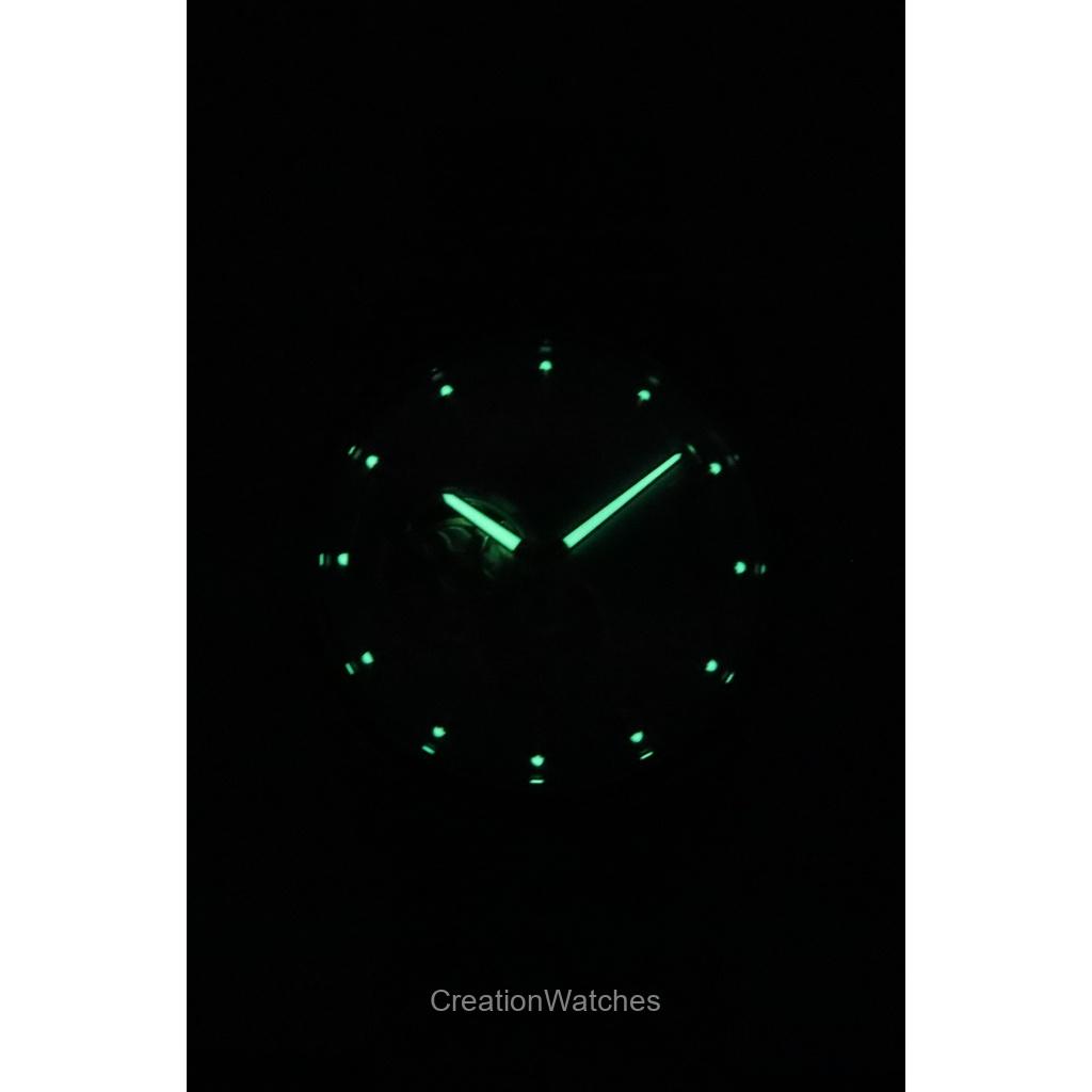 Orient Klasické moderní pánské hodinky z nerezové oceli světle modré s otevřeným srdcem, automatický RA-AR0009L