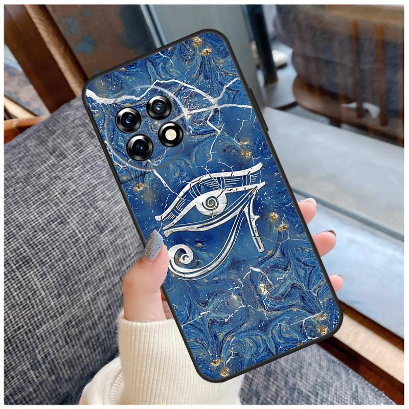 Egyptian Eye of Horus Art Case For OnePlus 15 13 12 11 10 9 Pro 13R 13T 12R 10T 8T Nord CE 5 2 3 4 Lite N20 N30 Coque