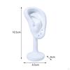 Support de Présentation Boucles d'Oreilles Forme d'Oreille en Résine Hauteur 10,5 cm Organisateur Léger pour Fille Femmes