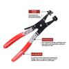 210mm Clamp Puller Locking Car Hose Clamps Pliers Water Pipe Hose Flat Band Ring Type Tool for Garden Auto Removal Tools