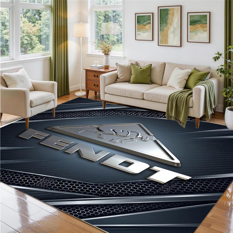 Fendt Design Crystal Velvet Rug Soft Decorative Mat for Bedroom Entrance