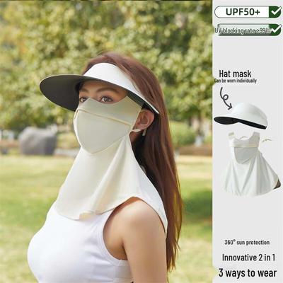 Ice Silk Full Face Sun Protection Mask