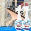 Powerful Glass Cleaner for Home & Bathroom Windows with Stain and Scale Remover Tool