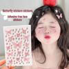 Diamond Butterfly Pearl Eye & Face Stickers for Children's Makeup and Stage Performances