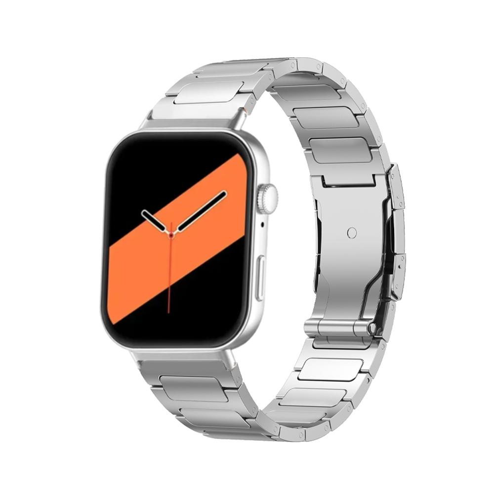 

Титановый ремешок для Huawei Watch Fit 4 Pro Мужской Роскошный Ремешок для Huawei Fit3 Fit4 Браслет Бизнес Наручный Заменяемые Аксессуары for Huawei Fit 3 серебряный