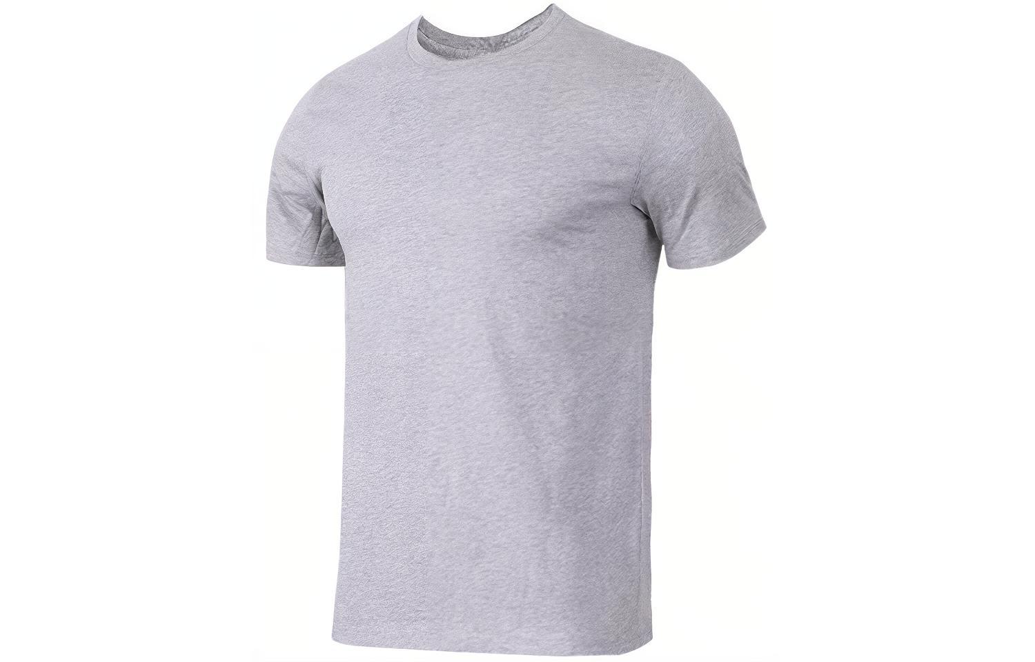 Jordan T-Shirts Herren Grau Rundhals Moderat Gerader Schnitt AJ1159-063 XXL