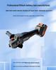Rechargeable Brushless Angle Grinder - High Power Multi-Function Tool for Cutting, Grinding, and Polishing