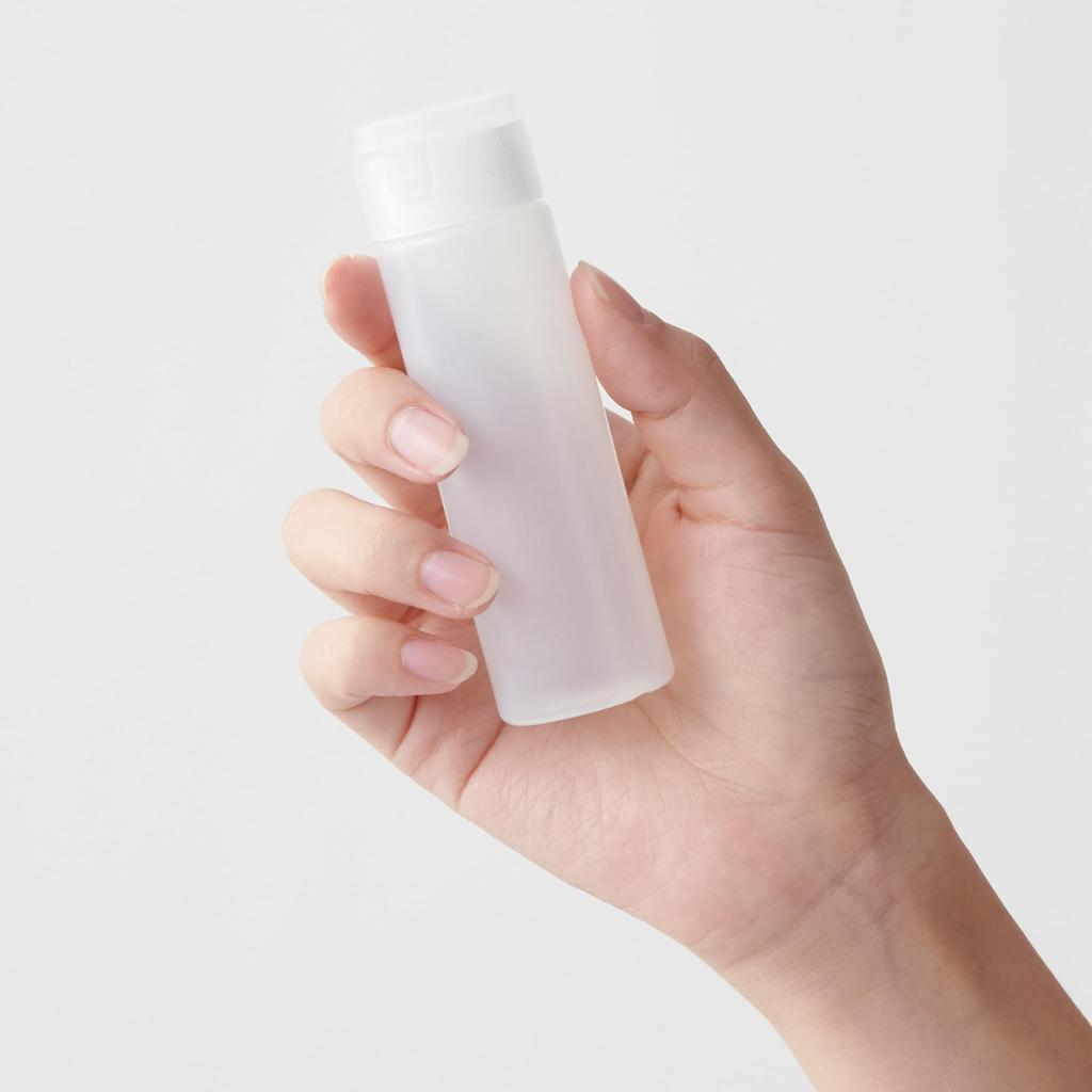 MUJI Polyethylene Bottle with 18994182 One-Touch Cap, 50ml,