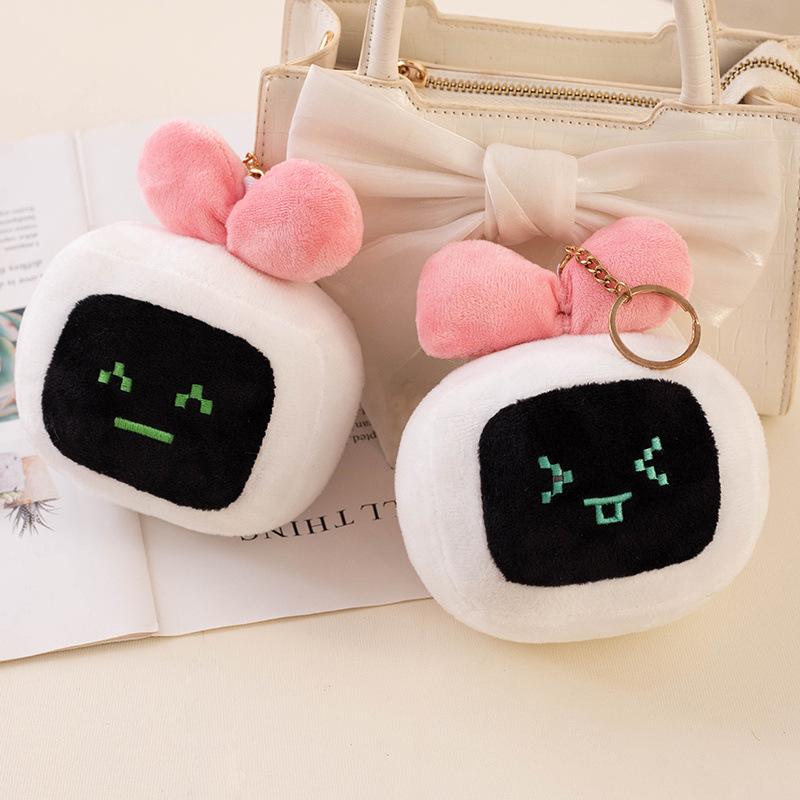 Light Meets The Son of Light Pillow Cute Iron Head Plush Toy Peripheral Game Doll Girl Pendant Keychain Gift