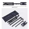 1Pc Floor Tablet Tripod Stand 4.7-12.9" Universale Tripod Stand Black IPhone Tablet Mount Stand Free Standing 360° Rotation