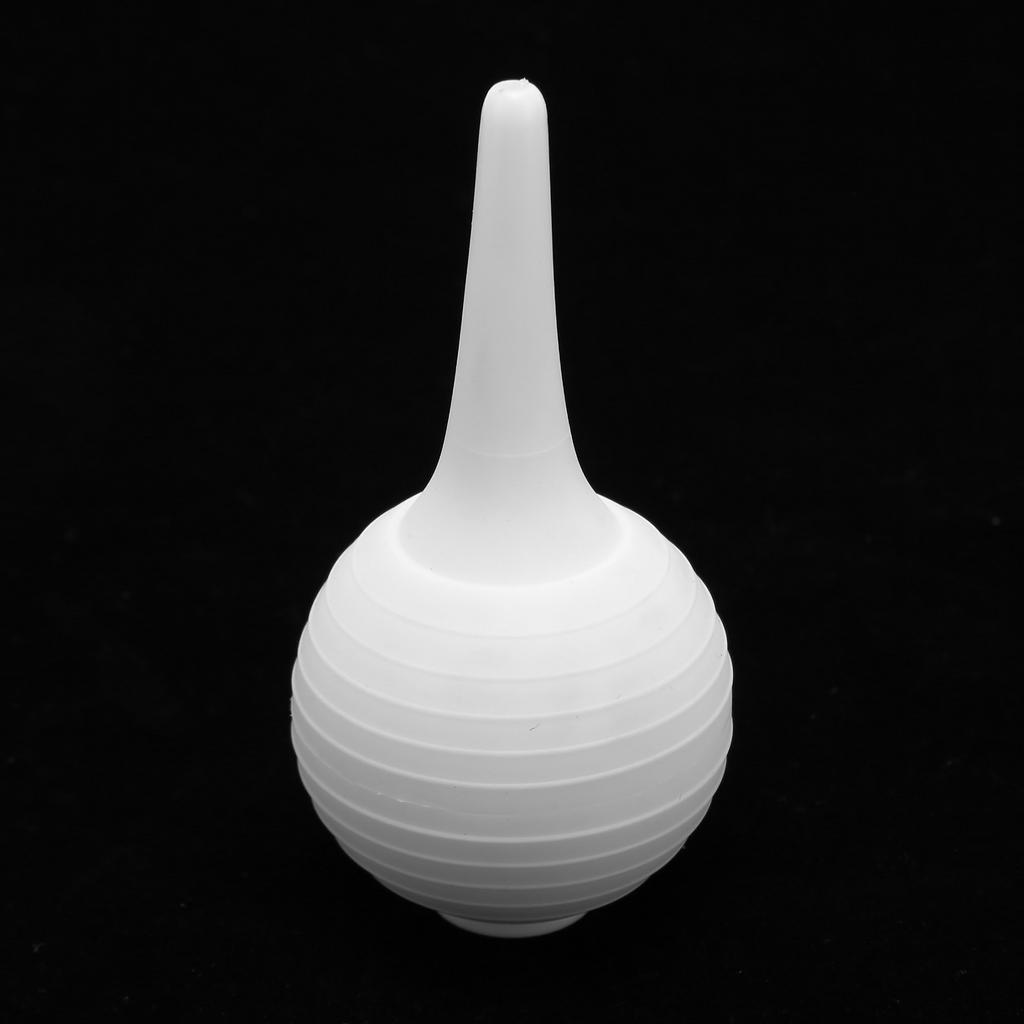 Rubber Suction Ear Syringe Smooth Soft Tip Multifunctional Easy Control Ear Washing Squeeze Bulb 30ml