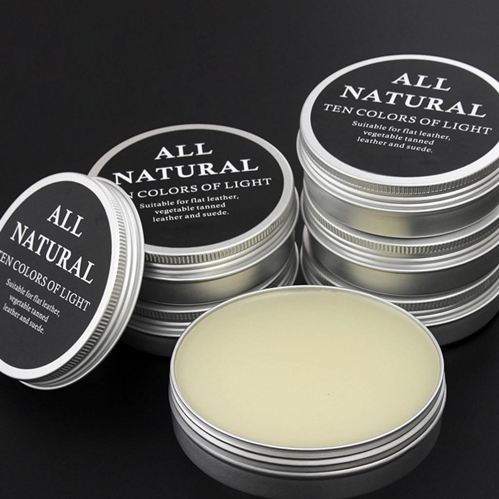 30g/50g/100g Mink Oil Cream For Leather Shoes Bags Leather Care Cream Leather Maintenance Cream Leathercraft Accessories