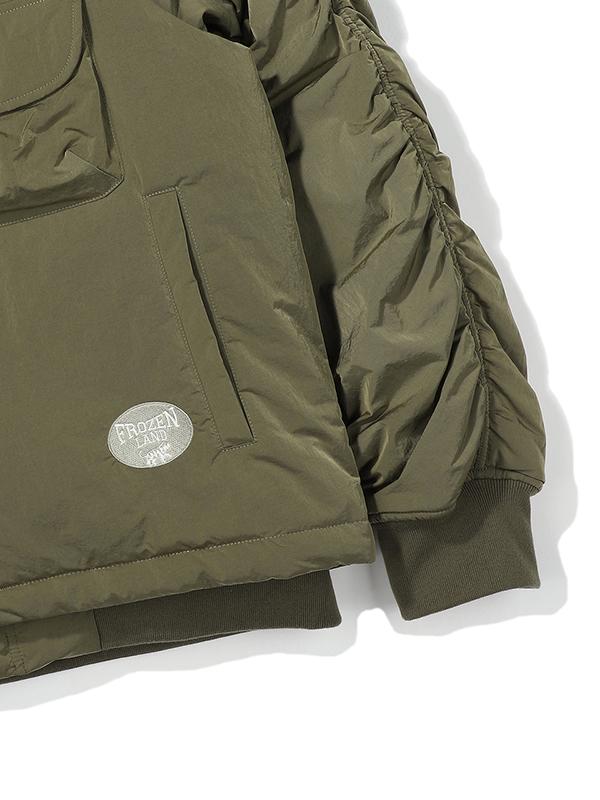 Bbc Earth Primaloft Layered Ma-1 Jumper_Green