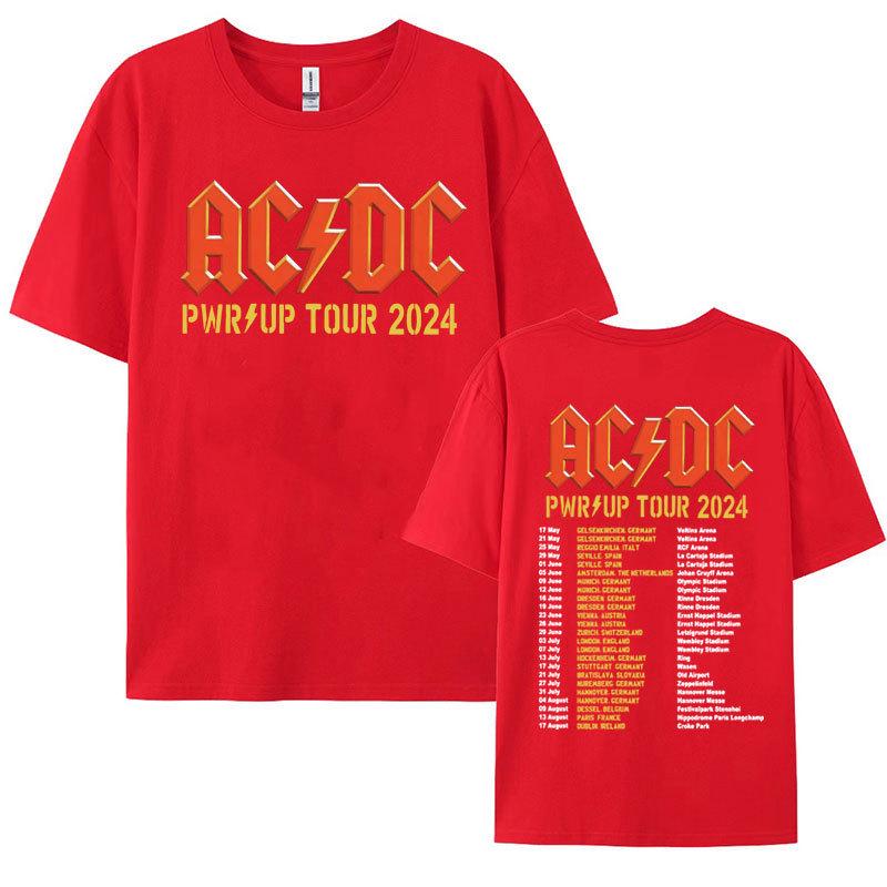 2024 Rock Band World Tour Power-Up T-Shirt for Adults