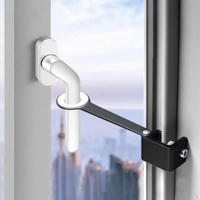 Window Lock Door Support Bar Sturdy Falling Opening Restrictor Outward for