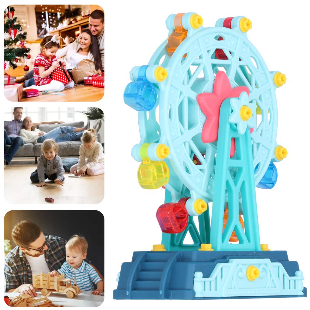DIY Ferris Wheel Building Toys Take Apart Assembly Toys for Children Over 3 Years Old
